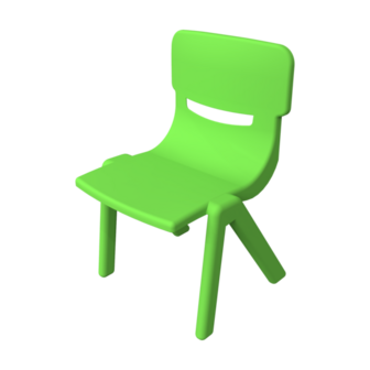 Fun chair groen