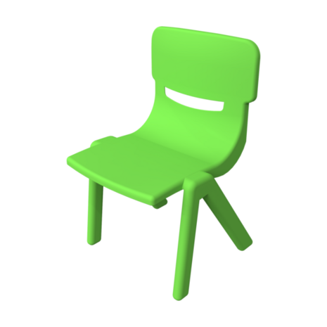 Fun chair groen