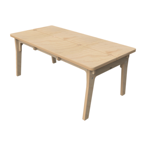 Kindertafel Buxus hout