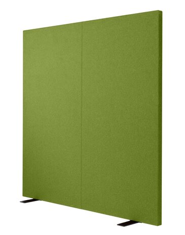 Akoestische wand groen