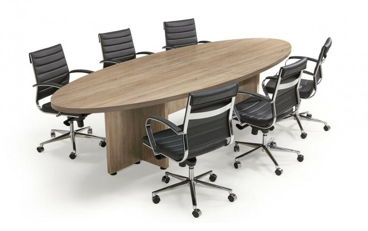 Vergadertafel Office Ellips 320x120 cm robson eiken